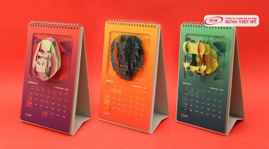 Lịch để bàn đẹp