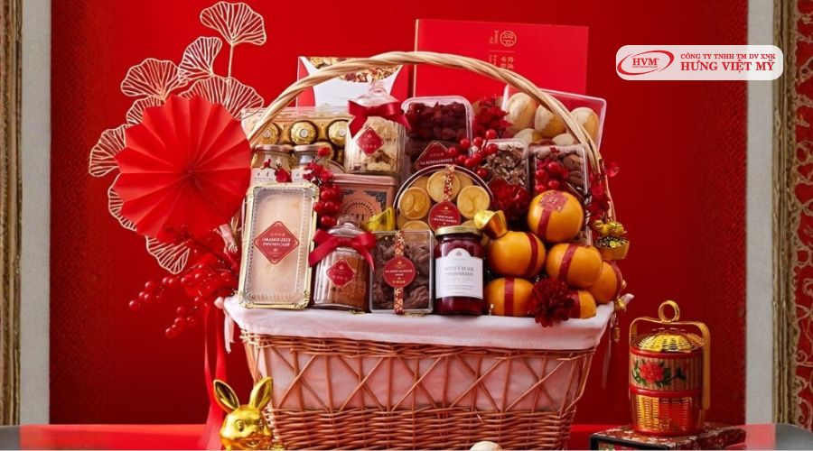 Quà tặng bánh kẹo Tết