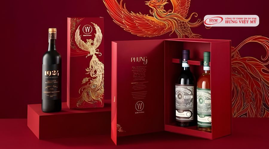 Quà tặng Tết rượu vang