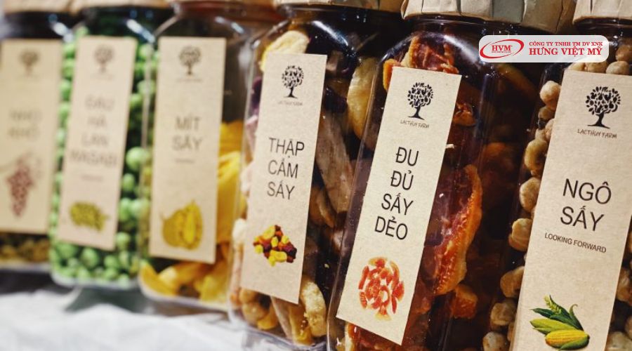 Trái cây sấy quà tặng Tết