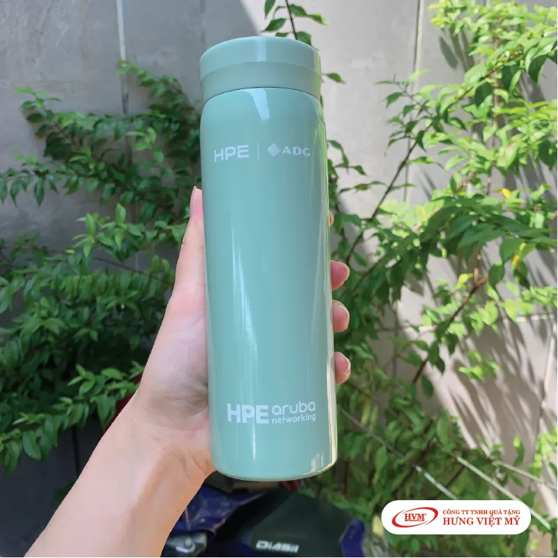 GS 013 - GIFTSET (Bình Giữ Nhiệt + Ô Dù + Máy Massage Cổ + Sạc Không Dây)