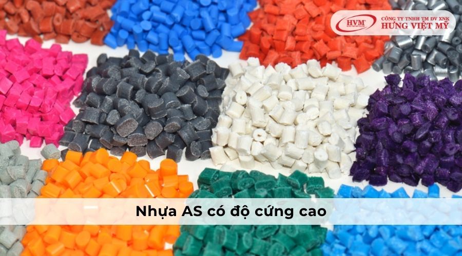 Nhựa AS có độ cứng cao