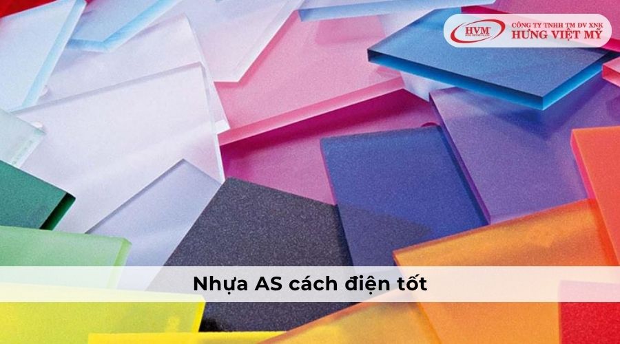 Nhựa AS có khả năng cách nhiệt tốt