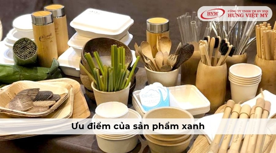 Ưu điểm của sản phẩm xanh bạn cần biết
