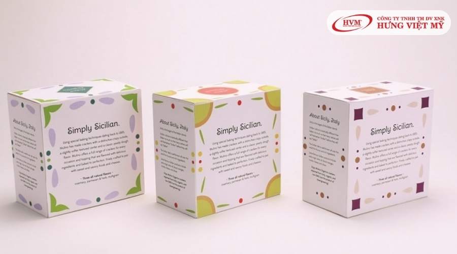 Hộp giấy in logo đựng quà tặng giấy Bristol