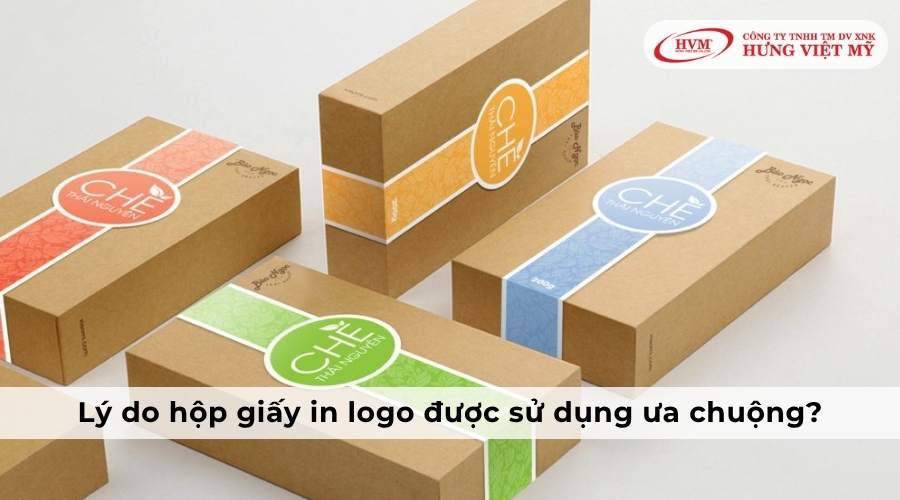 Lợi ích dùng hộp giấy in logo đựng quà tặng doanh nghiệp