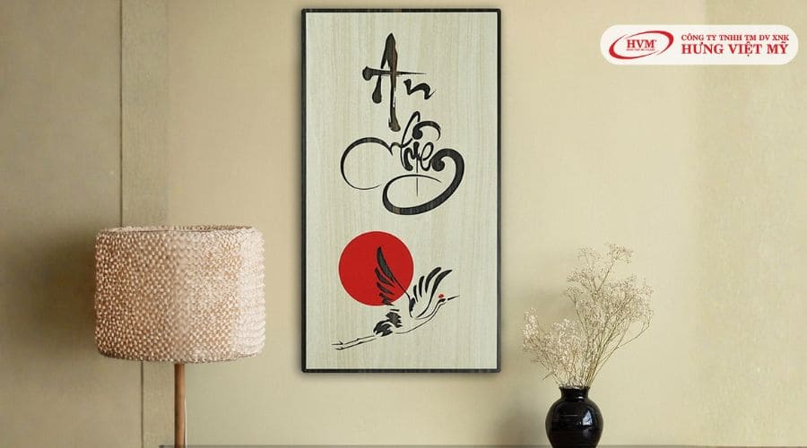 Tranh thư phát ấn tượng, bắt mắt
