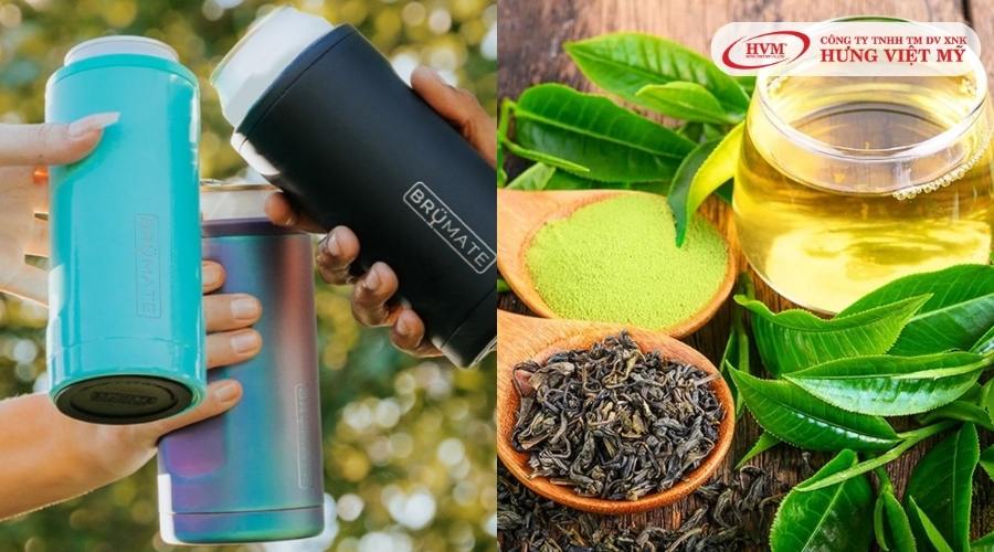 Cách khử mùi bình giữ nhiệt bằng trà xanh