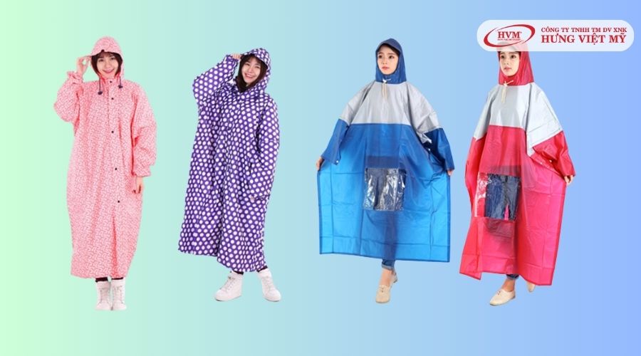 Áo mưa quà tặng đơn thời trang