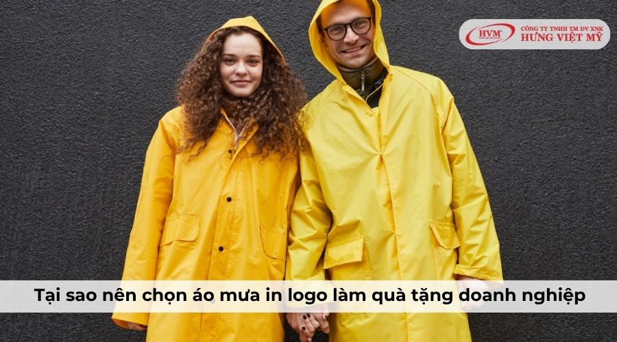 Tại sao nên chọn áo mưa quà tặng