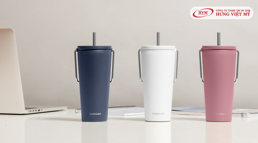 Ly giữ nhiệt có ống hút tiện lợi