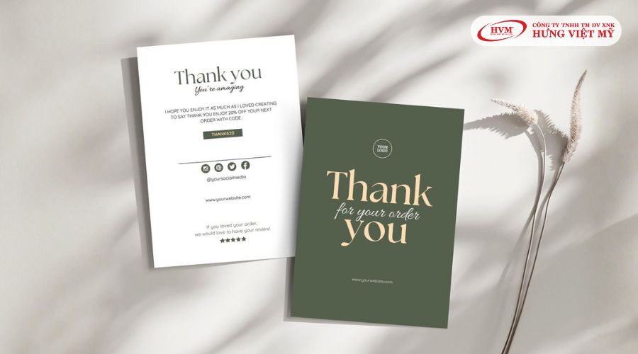 Mẫu thiệp cảm ơn khách hàng 10