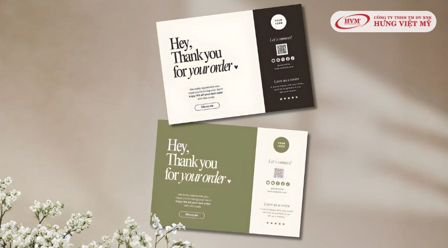 Mẫu thiệp cảm ơn khách hàng 2