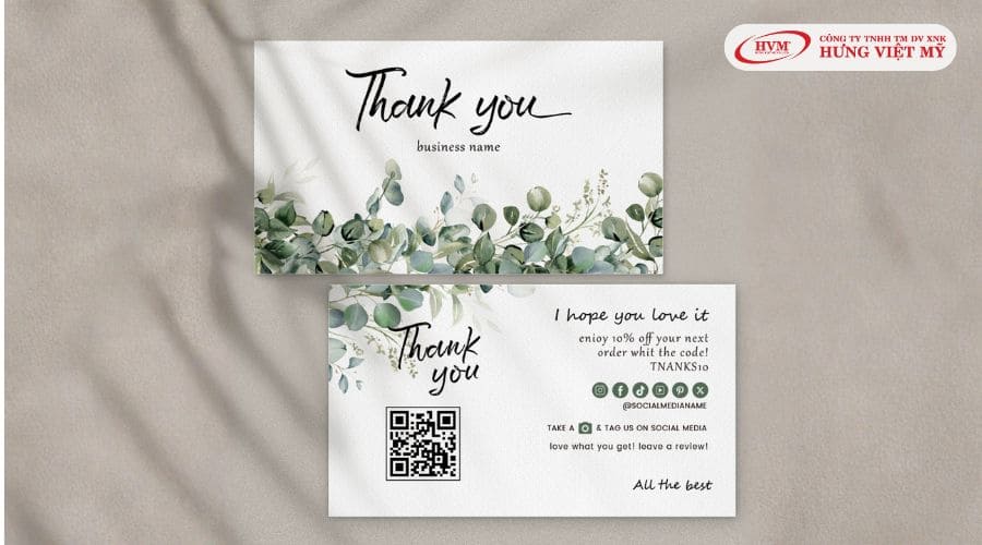 Mẫu thiệp cảm ơn khách hàng 6