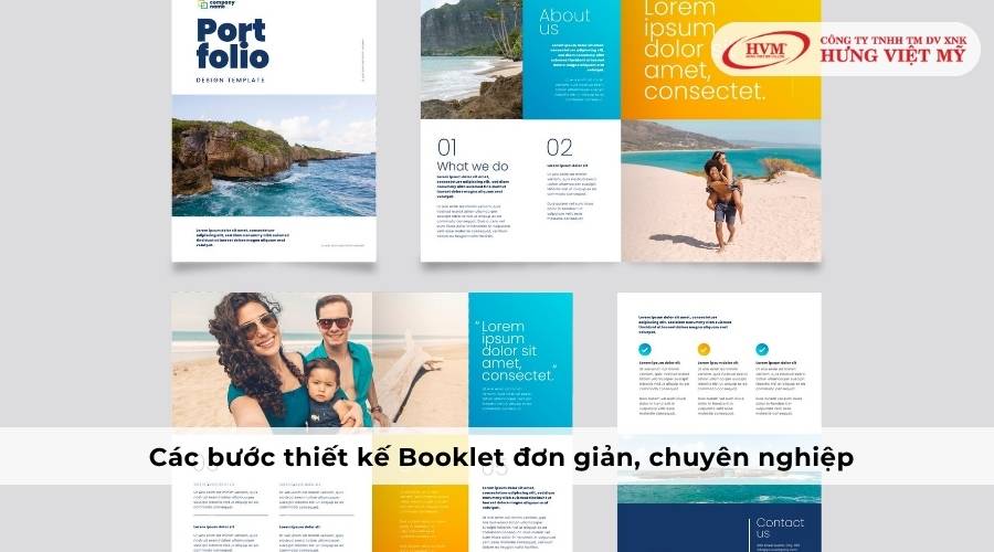 Các bước tạo Booklet