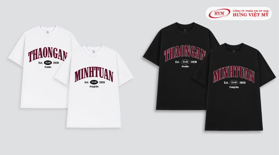 Áo đôi là quà tặng ý nghĩa cho các cặp đôi yêu nhau