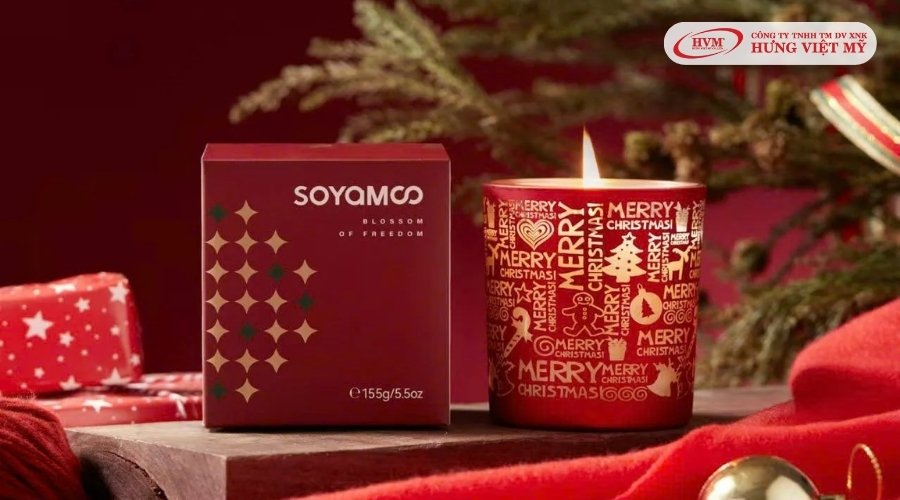 Nến thơm là món quà noel tâm lý dành cho chị em đồng nghiệp