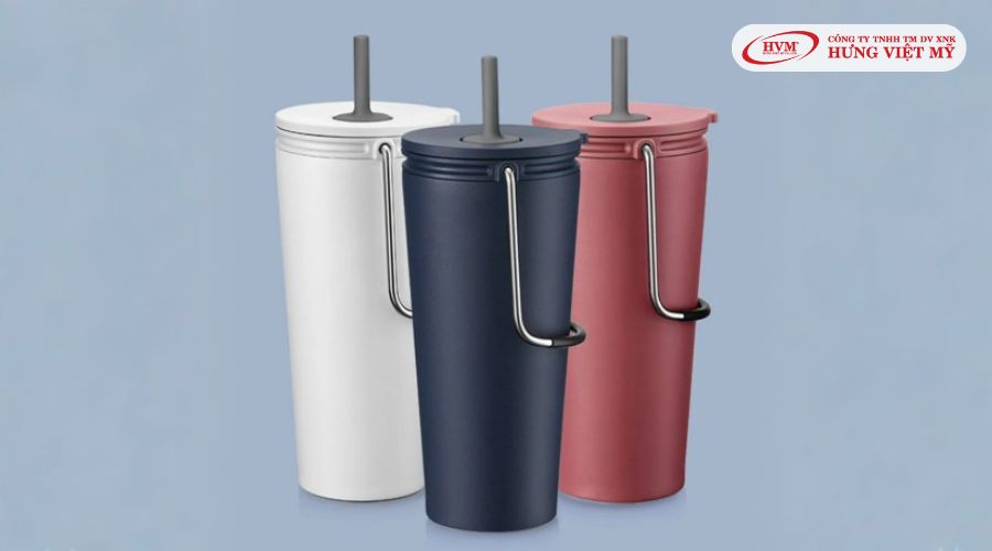 Bình giữ nhiệt có ống hút Lock&Lock Bucket Tumbler With Straw