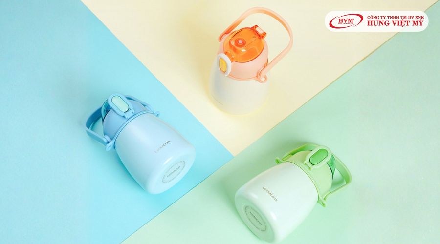 Bình giữ nhiệt có ống hút Lock&Lock LHC3311 Potbelly Tumbler đáng yêu
