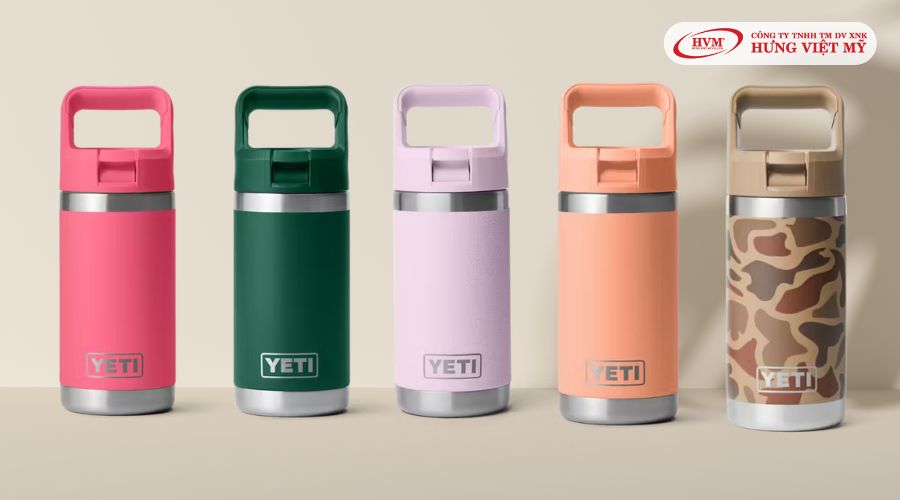 Bình giữ nhiệt có ống hút Yeti Rambler Jr.12oz Kids