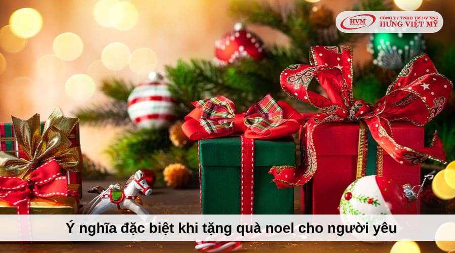 Ý nghĩa khi tặng quà noel cho người yêu là thể hiện tình cảm chân thành 