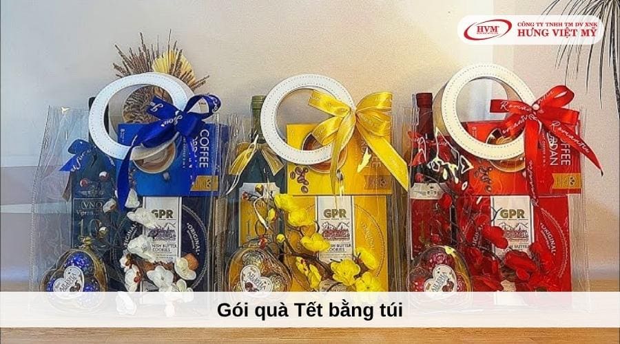 Cách gói quà Tết bằng túi nhanh, tiện, tiết kiệm
