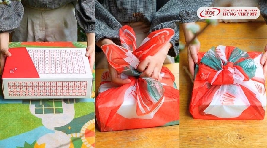 Hướng dẫn cách làm giỏ quà Tết bằng khăn lạ mắt
