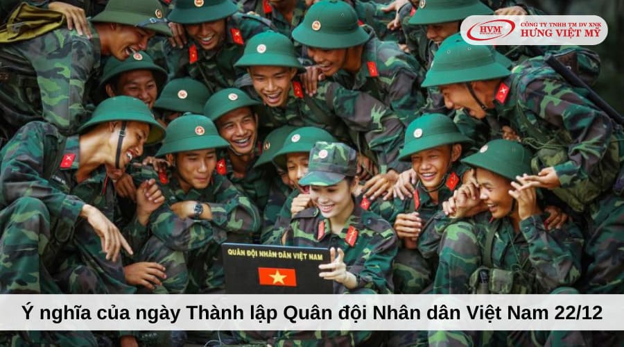 Ngày 22/12 là một dịp để tri ân, tỏ lòng biết ơn với các các bộ, chiến sĩ