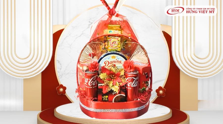 Giỏ quà Tết tặng đối tác, khách hàng cuối năm