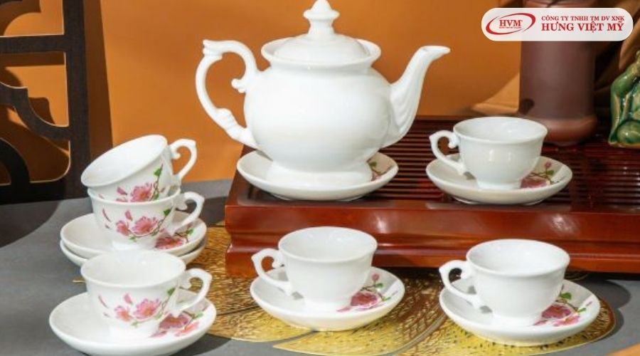 Bộ ấm chén quà tặng tinh tế