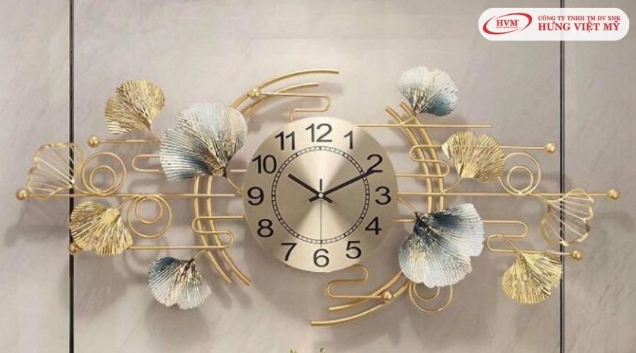 Đồng hồ treo tường in logo