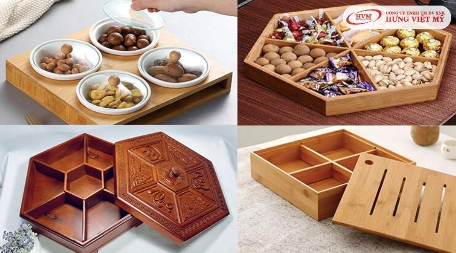 Khay bánh mứt quà tặng