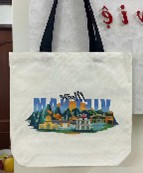 Túi Canvas chặn đáy in logo chất lượng, sắc nét