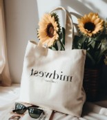 Túi Canvas không đáy in logo sắc nét