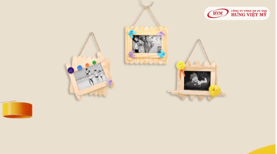 Khung ảnh handmade lưu giữ những khoảnh khắc