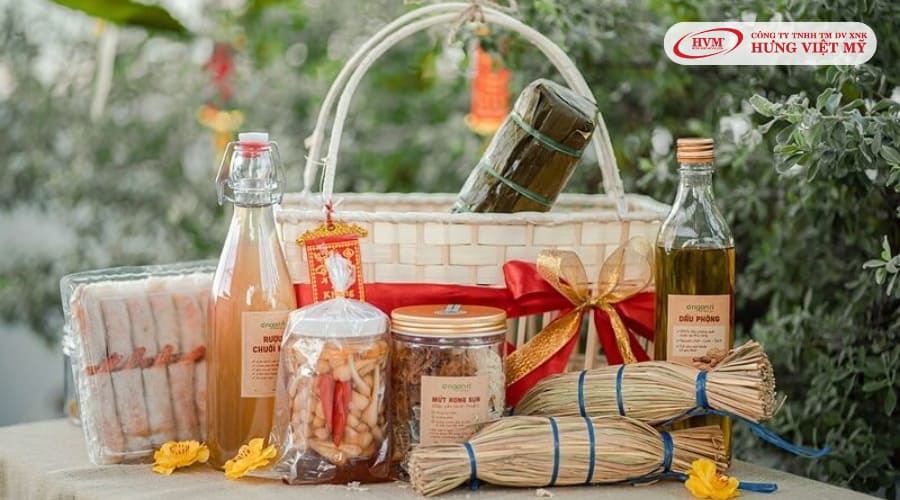 Giỏ quà quê, đặc sản vùng miền