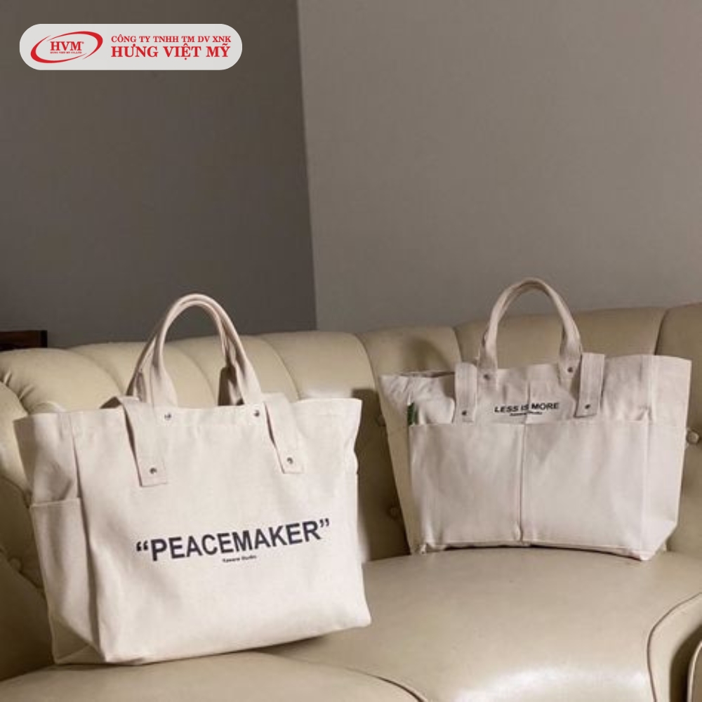 Túi xách Canvas thân thiện môi trường
