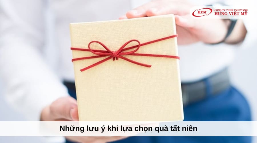Những lưu ý khi lựa chọn quà tất niên