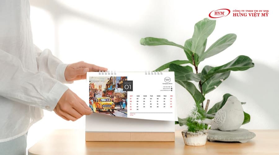 Lịch năm mới quà tất niên