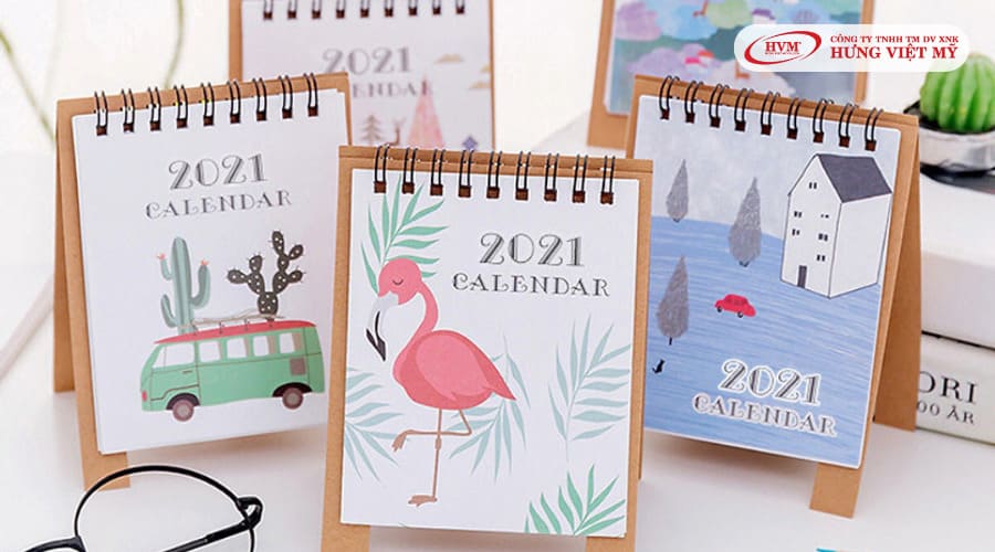 Cách làm lịch để bàn mini đơn giản