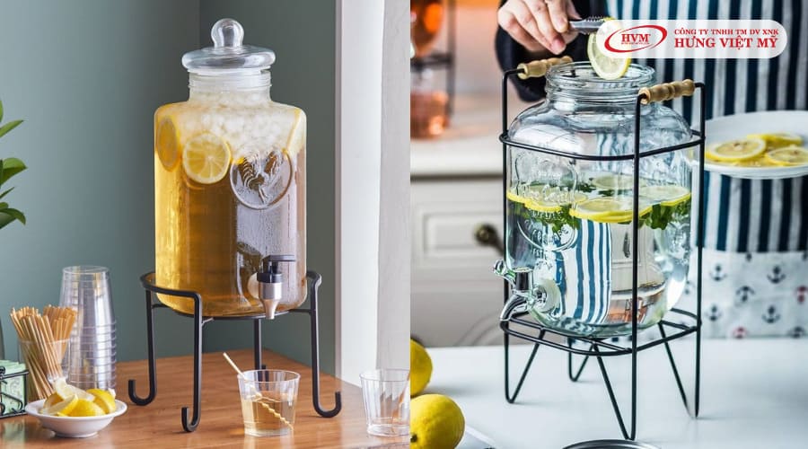 Bình thủy tinh có vòi Libbey 92164