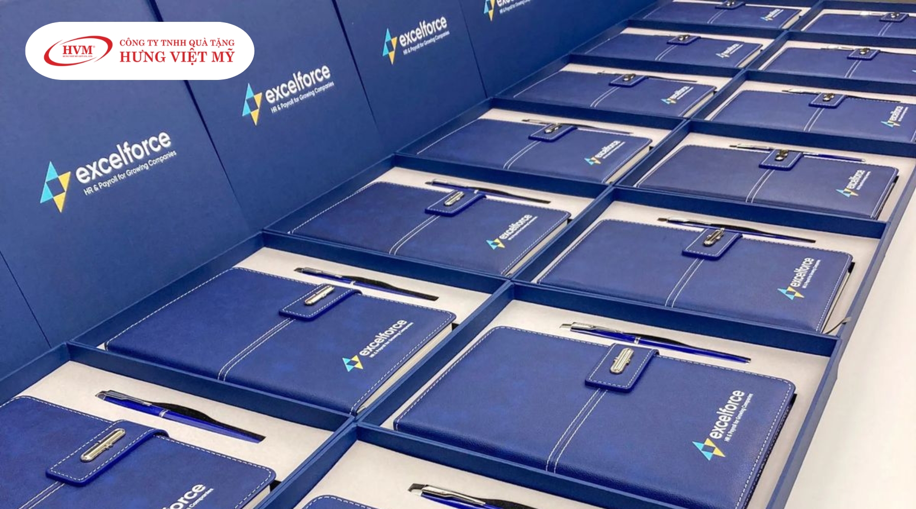 In sổ tay b&igrave;a da theo y&ecirc;u cầu, sổ tay qu&agrave; tặng in logo