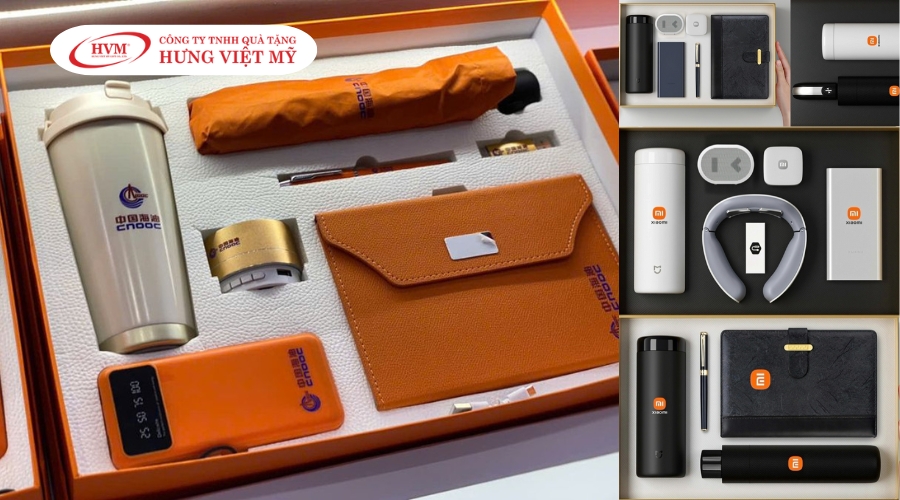 Set qu&agrave; tặng doanh nghiệp in logo theo y&ecirc;u cầu