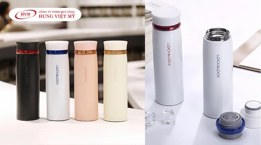 B&igrave;nh giữ nhiệt Lock&Lock in logo l&agrave;m qu&agrave; tặng doanh nghiệp