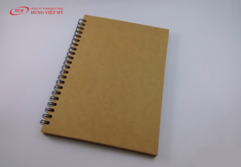 Hoàn thành và trang trí sổ tay lò xo handmade