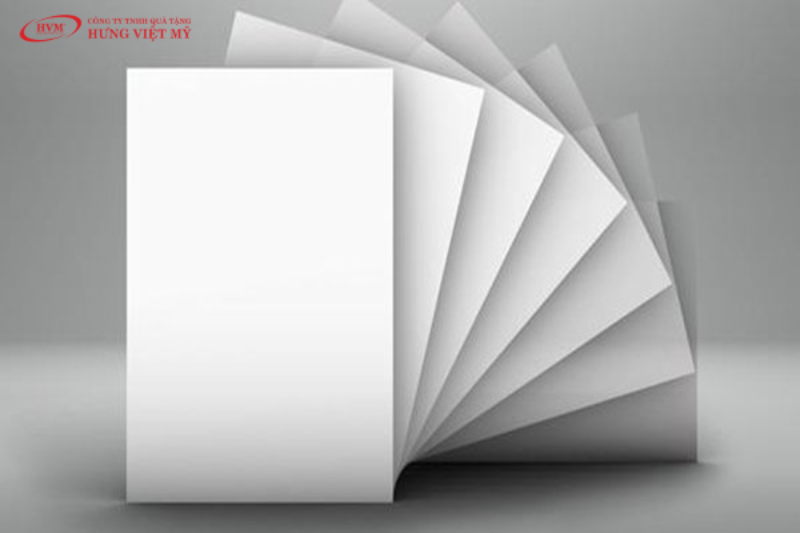 Giấy Couche làm ruột sổ tay quà tặng