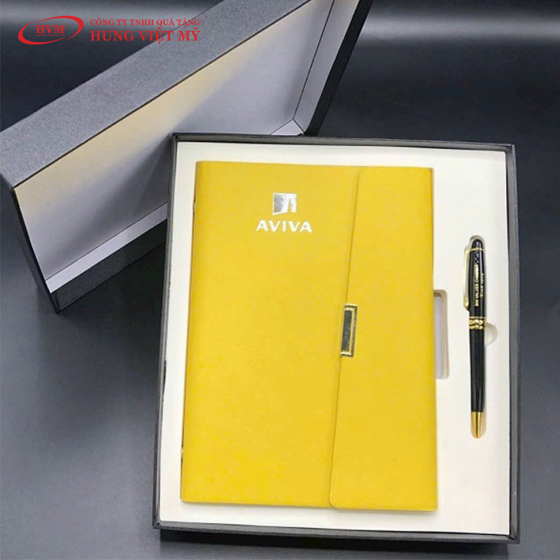 Mẫu sổ tay quà tặng doanh nghiệp in logo công ty theo yêu cầu