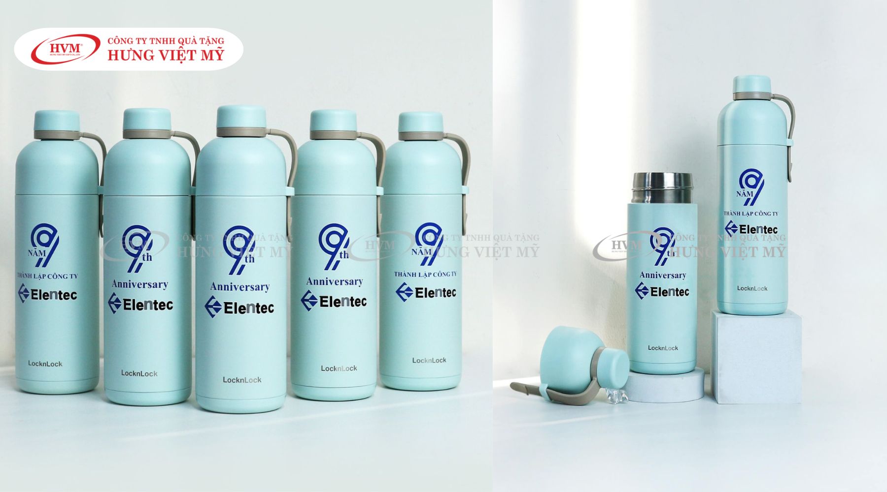 In bình giữ nhiệt quà tặng theo yêu cầu thương hiệu Lock&Lock