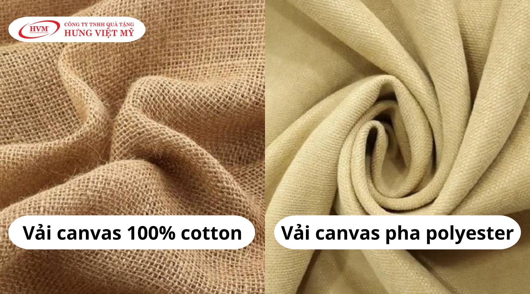 Chất liệu túi canvas in theo yêu cầu