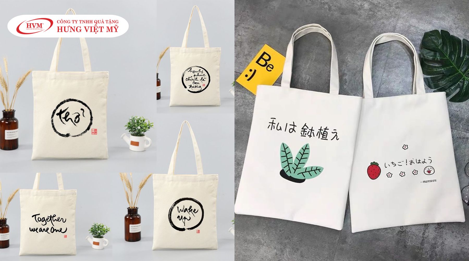 In túi vải bố canvas